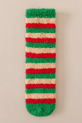 Unisex Christmas Gift Cute Print Holiday Coral Fleece Socks