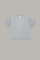 Men's Cotton Mock Turtleneck - Solid Oversized Casual Tee