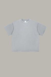 Men's Cotton Mock Turtleneck - Solid Oversized Casual Tee
