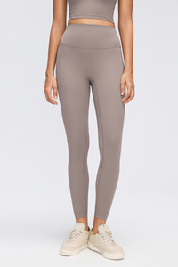 Women's Naked Feeling High Waist No Front Seam Yoga Leggings