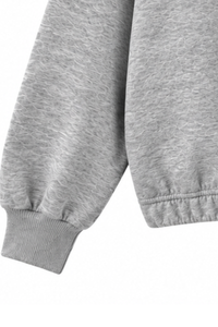 Women's Asymmetric Zip Elastic Hem Mock Neck Sweatshirt