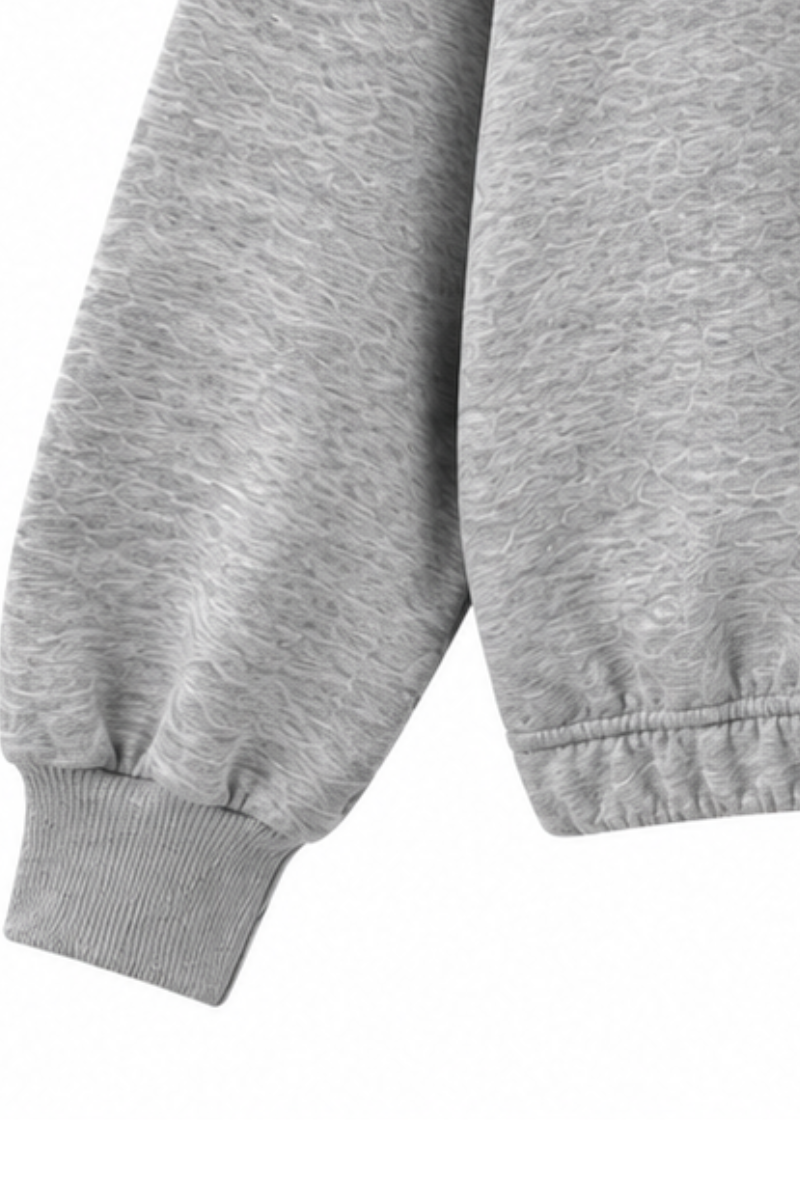 Women's Asymmetric Zip Elastic Hem Mock Neck Sweatshirt