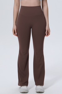 Women's Athletic High Waist And Hip Tight Yoga Flared Pants