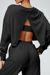 Autumn and winter round-neck sweatshirt