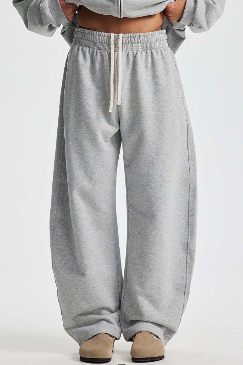 Insulated curved-blade long pants