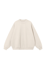 Women's Fall Heavyweight Fleece Cropped Crew Neck Sweatshirt