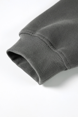 Men's cropped loose-fitting  hoodie