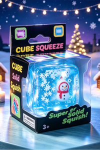 Christmas Magic Crystal Cube Squishy Fidget Toy Box Pack