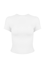 Ribbed Slim Racer-Tee