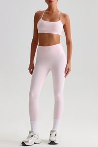 Women's Sports Quick Dry Bra And Leggings Yoga 2-Piece Set