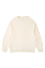 Women's Fall Fleece‑Lined Drop Shoulder Oversized Pullover