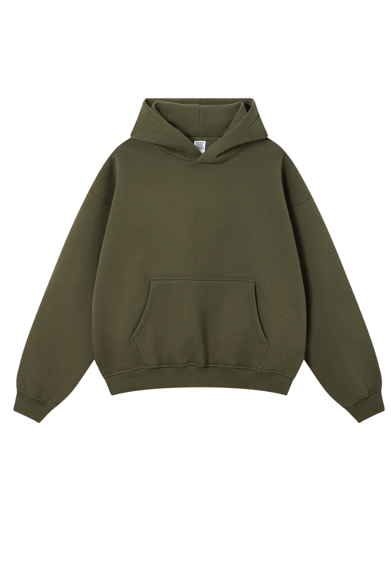 Men's Fall Front Pocket Fleece Heavyweight Hoodie