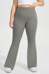 Plus Size Women's Butt Lifting Yoga Flare Pants