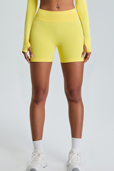 Women's Athletic High-Waist Butt-Lifting Shorts