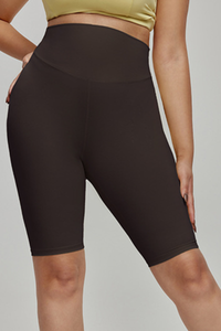 Plus-Size Women Athletic High-Waisted Tummy Control Shorts