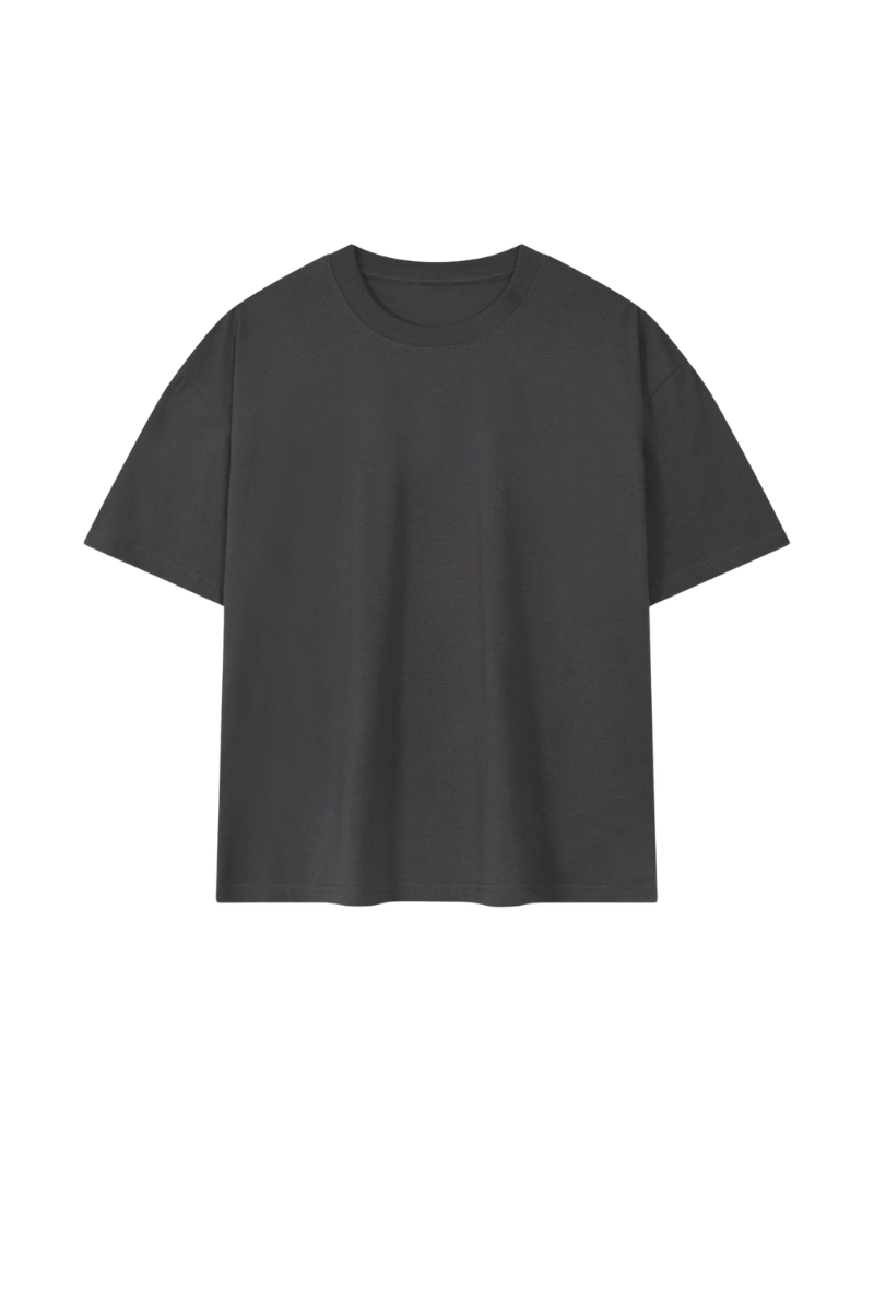 Unisex Summer Lyocell Quick Dry Drop Shoulder Loose T-shirt