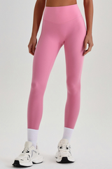 Women's Athletic High Waist No Front Seam Yoga Leggings