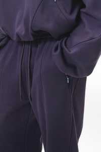 Unisex Elastic Waist Drawstring Relaxed Fit  Banana Pants