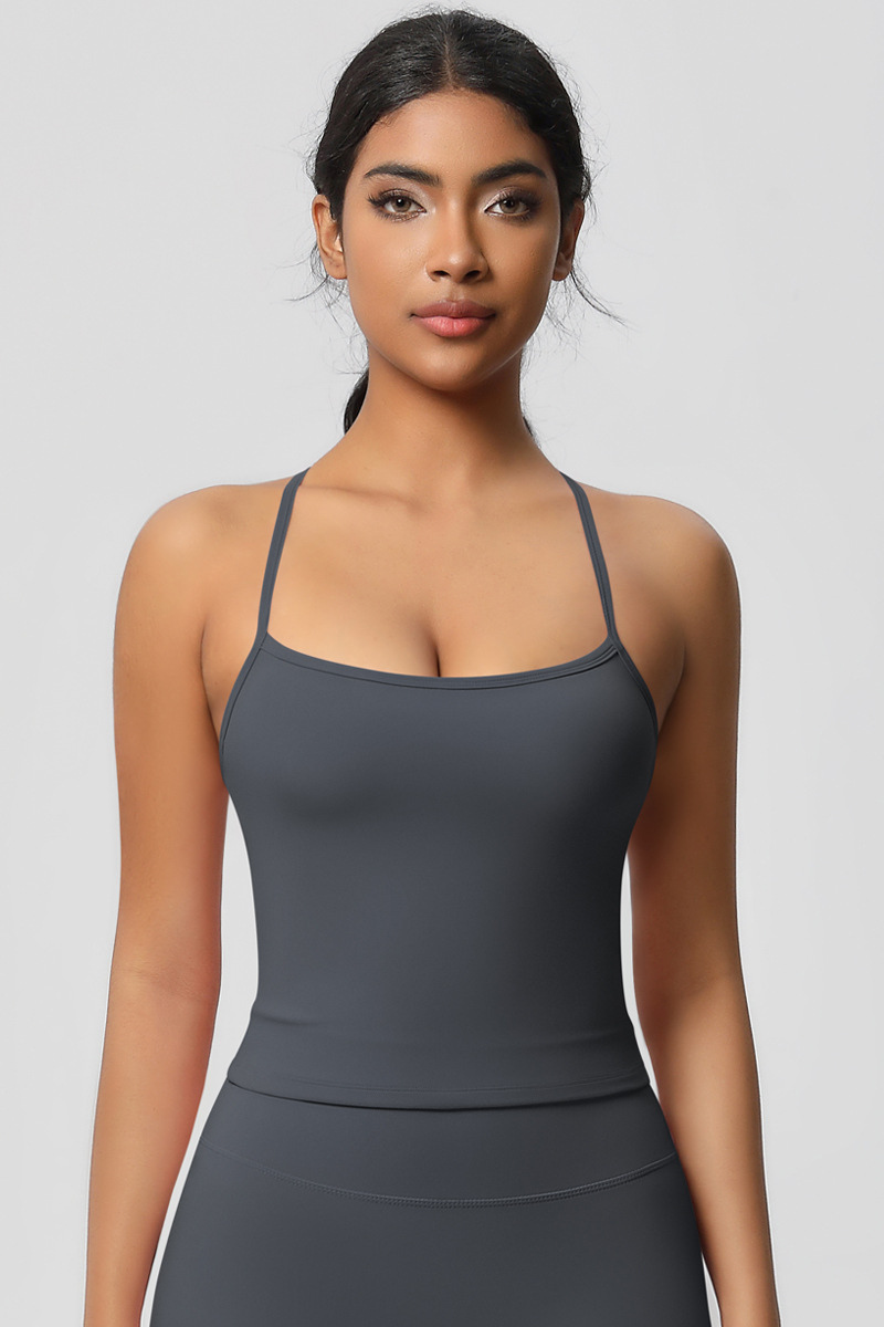 Women Y‑Back Sports Cami Tank Top