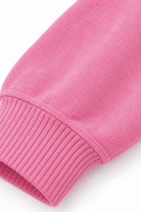 Women's Solid Back Crisscross Cutout Loose Knit Sweater