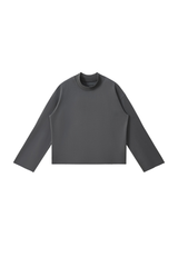 Men's Fall Comfort Colors Style Mock Neck Sweatshirt