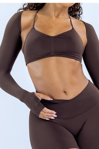 Seamless fitness shawl