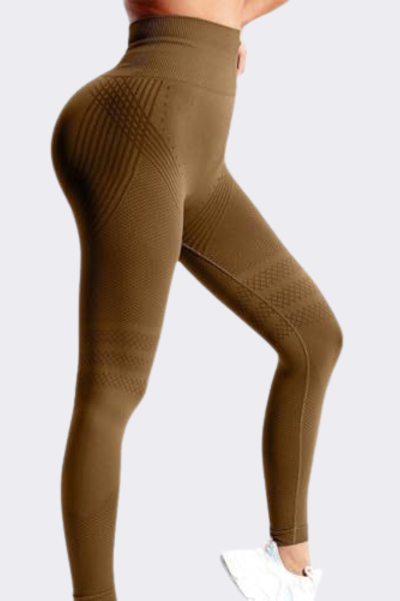Women's Seamless High-Waisted Butt-Lifting Yoga Leggings