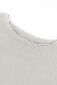 Women's Fall Raw Edge Neck Kangaroo Pocket Sweatshirt