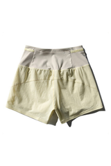 Women's Wide Waistband Running Shorts with Built-in Liner