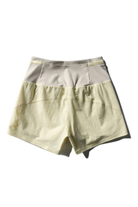 Women's Wide Waistband Running Shorts with Built-in Liner