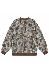 Women's Fall Custom Appliqué Embroidery Oversize Sweatshirt