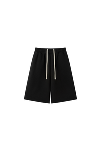 Men's Fleece Lined Drawstring Loose Casual Five Inch Shorts
