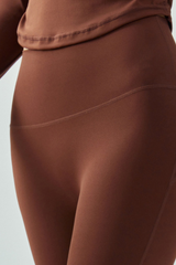 Women's Athletic High-Waisted Slim Fit Solid Flared Pants