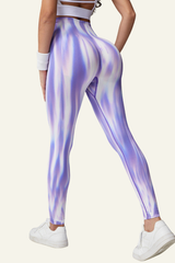 Women's Pleated Buttocks Lift Slim Yoga Leggings