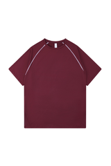 Men's Outdoor Striped Color-Block Relaxed Quick Dry T-Shirt