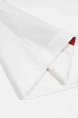 Men's 100% Cotton Color-Block V-Neck Short-Sleeve T-Shirt