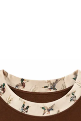 Women’s Fall Oversized Appliqué Western Mock Neck Sweatshirt