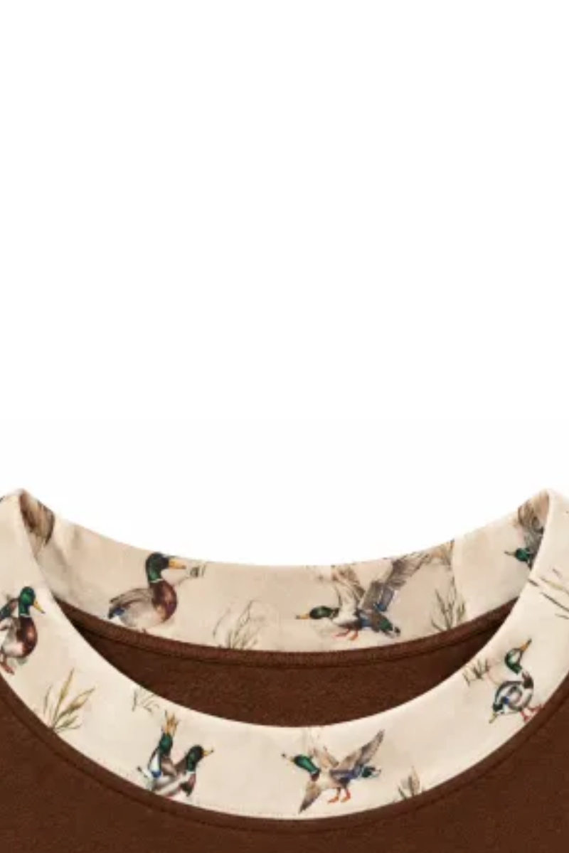 Women’s Fall Oversized Appliqué Western Mock Neck Sweatshirt