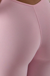 Women's V-neck Halterneck Backless Flared Sport Jumpsuit