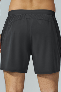 Men's Soft Water-Resistant Drawstring Outdoor Running Shorts