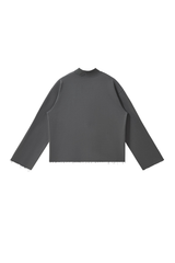 Men's Fall Comfort Colors Style Mock Neck Sweatshirt