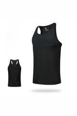 Men's Summer Lightweight Racerback Breathable Mesh Running Tank Top