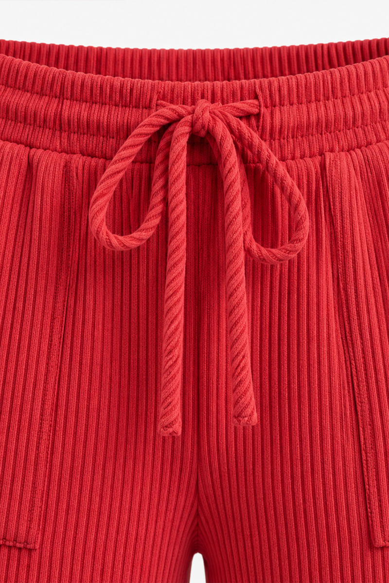 Women's Christmas Sets: MERRY Letter Pullover And Shorts