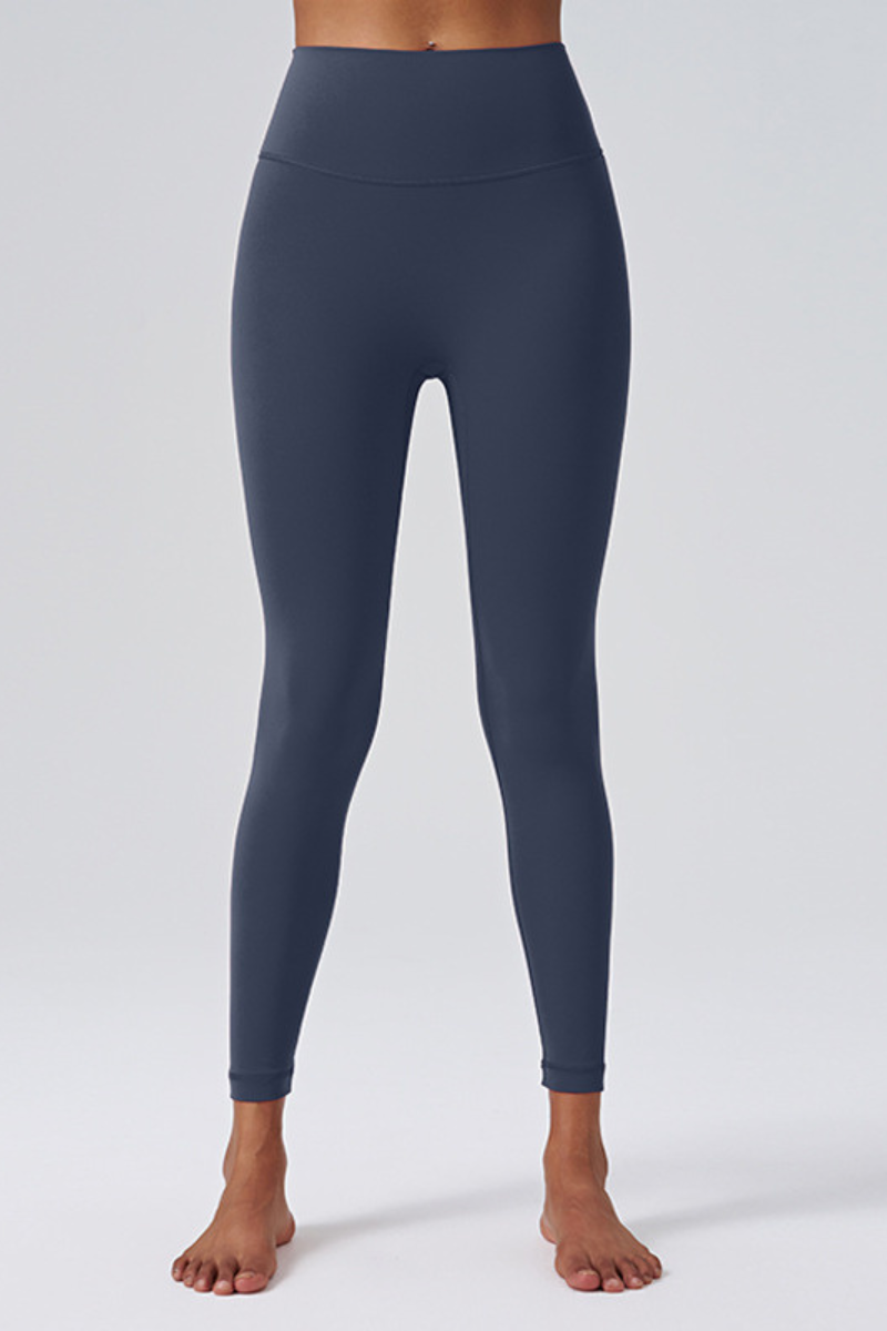 Women's High-waist shaping Tucking Nine-inch Leggings