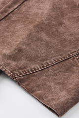Men's Fall Vintage Washed Versatile Wide Leg Scimitar Pants