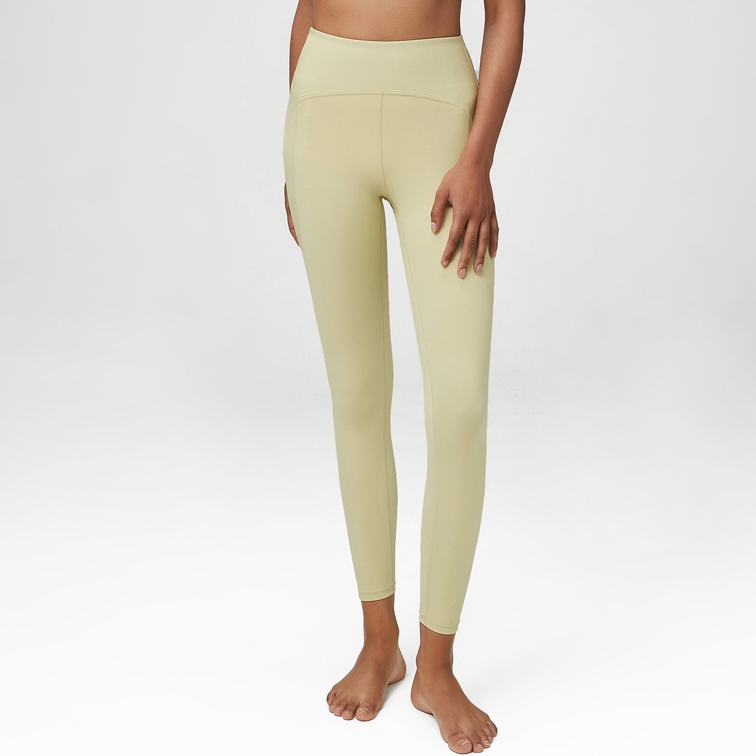 Naked feel Anti-wrinkle bubble butt leggings