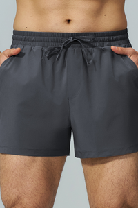 Men's Soft Breathable Athletic Shorts With Built In Liner