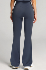 Women's High-Waist Butt-Lifting Flared Yoga Pants