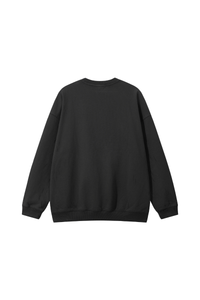 Men's Fall Washed Distressed Loose Drop Shoulder Pullover