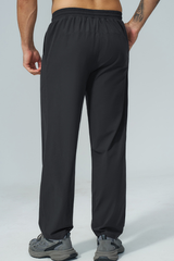 Men's Fall Elastic Waist Drawstring Relaxed Casual Pants
